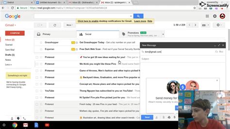 random people's emails.